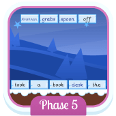 Play 'Sentence Substitution (Phonics Phase 5)'