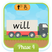 Play 'Tricky Trucks (Phonics Phase 4)'